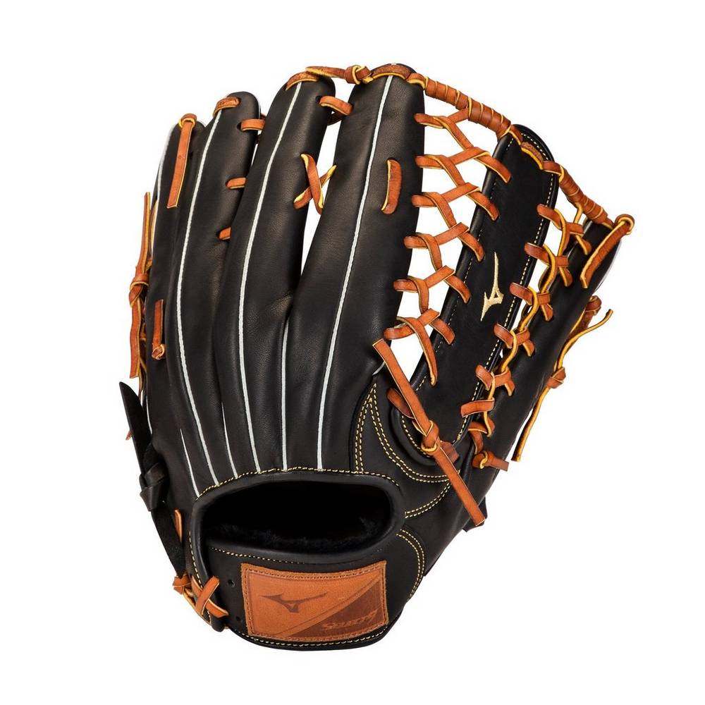 Guantes Mizuno Beisbol Select 9 Outfield 12.5" Para Mujer Negros/Marrom 2479310-IJ